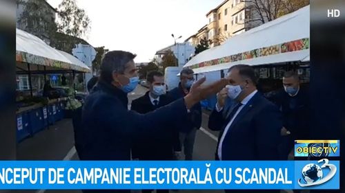 Schimb de replici la piață între șeful cancelariei premierului și ministrul Ion Ștefan de o parte și deputatul PSD Halici de cealaltă: „Haideți, spuneți! Spuneți-le oamenilor!” / „Nu mai mințiți oamenii! Voi ați distrus poporul ăsta”