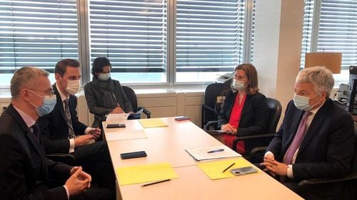 Stelian Ion: Am avut o întrevedere cu comisarul Didier Reynders, legile justiției și desființarea SIIJ reprezintă elemente esențiale în contextul MCV și al statului de drept