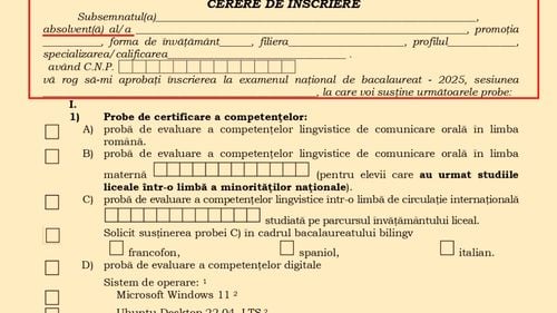 Edupedu.ro: Elevii de clasa a XII-a sunt obligați de lunea viitoare, prin cererea de înscriere la Bacalaureat 2025, să semneze în fals că sunt absolvenți de liceu, deși ei nu au încă acest statut