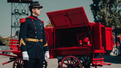 VIDEO Cluj: La Noptea Muzeelor, pentru prima dată este expusă tehnica pentru stins incendiile din întreaga istorie a orașului