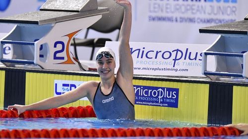 O nouă medalie pentru România la Campionatul European de înot pentru juniori. Bianca Costea a luat argintul la 50 m liber