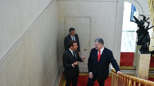 Poroșenko și Zelenski, în turneu la Berlin și Paris înaintea turului doi al alegerilor din Ucraina