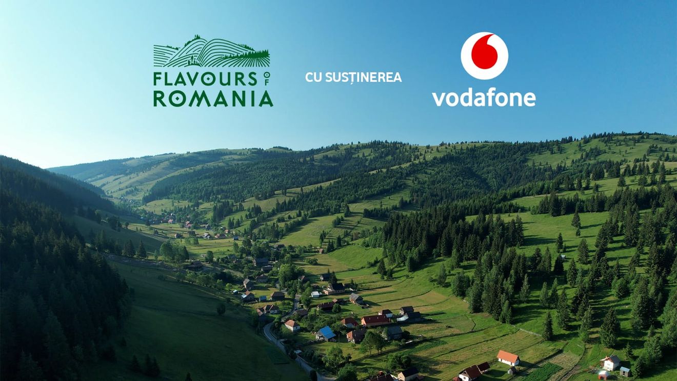 Cu sprijinul Vodafone, super producția Flavours of Romania revine cu al doilea sezon
