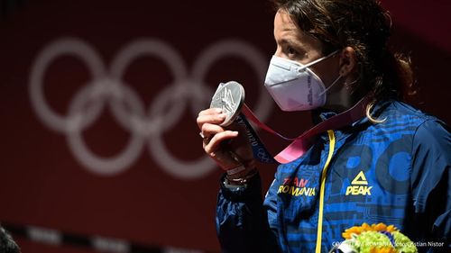 Jocurile Olimpice: Ministrul Sportului, mesaj pentru Ana Maria Popescu - În ochii noştri, argintul tău străluceşte atât de puternic, încât ne aduce lacrimi de bucurie