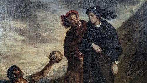 Spectacolul „Hamlet", semnat de regizorul englez Declan Donnellan, pe scena Naționalului bucureștean, în ultima zi a FNT