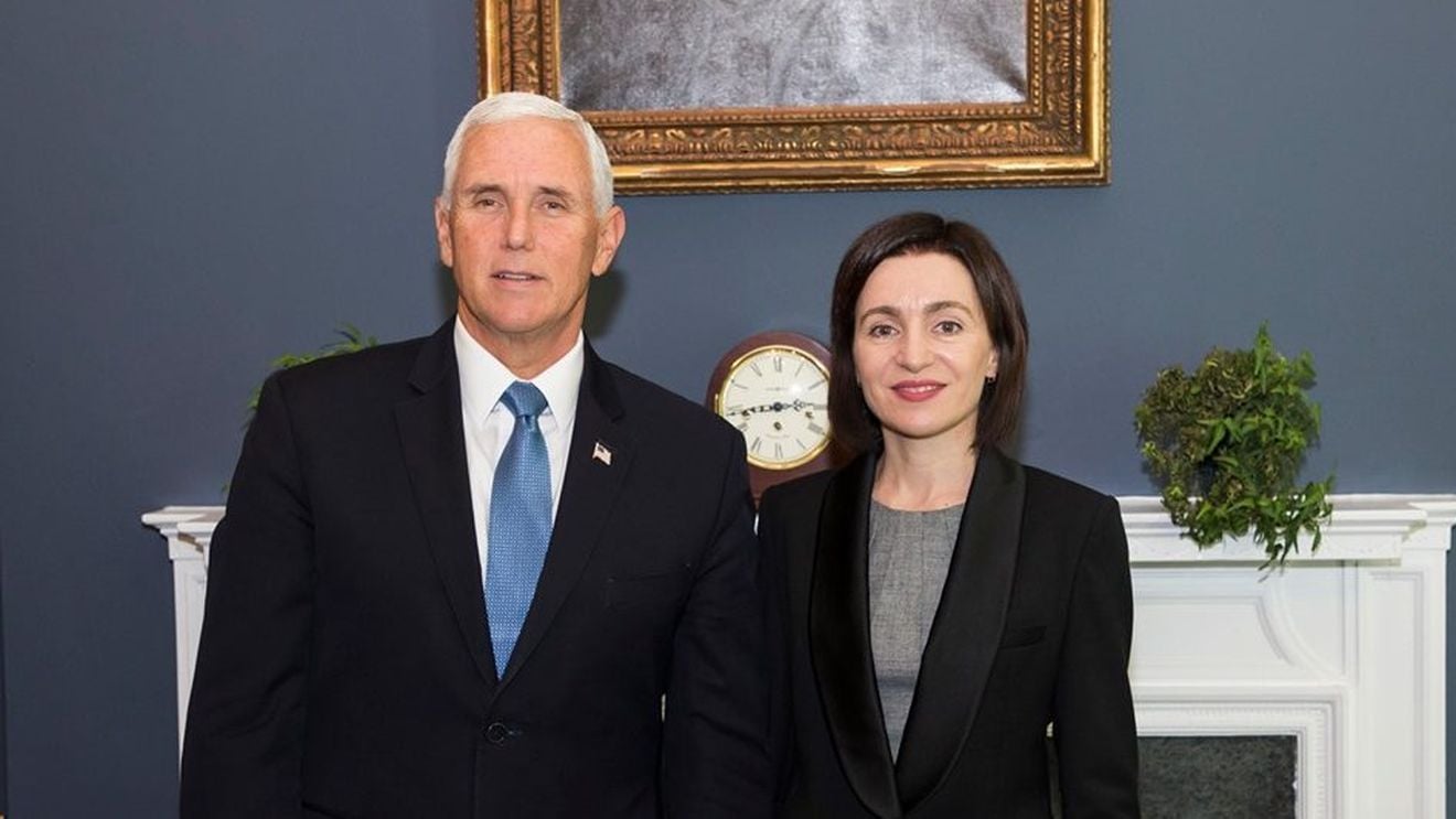 Maia Sandu, întâlnire în SUA cu vicepreședintele Mike Pence: Susținere pentru reforma anti-corupție și pentru numirea unui procuror general independent