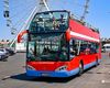 Programul de circulaţie al autobuzelor etajate de pe linia City Tour din Constanţa, extins cu aproape trei ore