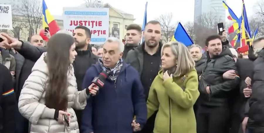 Călin Georgescu, miting AUR