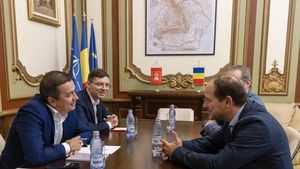 Grindeanu, întâlnire cu reprezentanți ai Partidului Socialiștilor Europeni: Un PSD unit și stabil este garanția că România rămâne pe direcția corectă. Combaterea mesajelor extremiste se face cu determinare, dar și cu rezultate