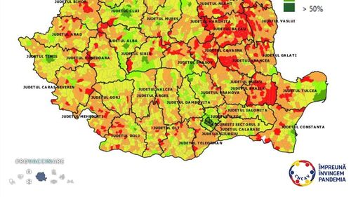 Top 10 localități în campania de vaccinare: clasamentul e condus de o comună timișeană, Cluj și Otopeni sunt orașele fruntașe