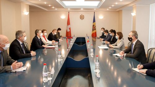 Maia Sandu a discutat cu ministrul Afacerilor Externe al Poloniei, Zbigniew Rau, preşedinte în exerciţiu al OSCE