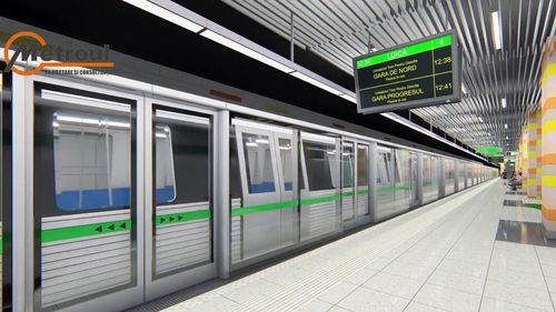 Achiziţia a 12 trenuri de metrou pentru Magistrala „Gara de Nord-Străuleşti”, pe agenda şedinţei de guvern de miercuri / Valoarea contractului: 200 de milioane de euro