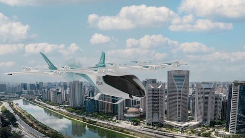 Brazilia va construi taxiuri zburătoare / Producătorul spune că primele aeronave vor transporta clienți în 2026