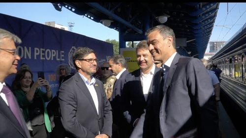 Pedro Sanchez a ajuns la Kiev, în prima zi de când Spania a preluat președinția UE