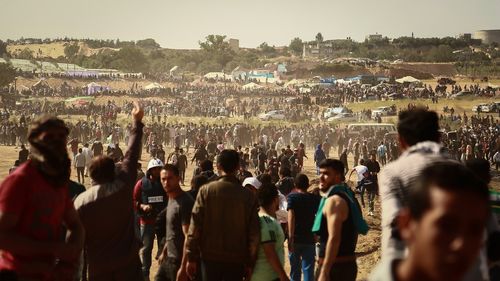 Macron propune o coaliție internațională împotriva teroriștilor Hamas și relansarea ”decisivă” a procesului de pace între israelieni și palestinieni