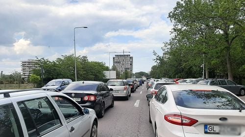 Drumul Constanța - Mangalia e extrem de aglomerat, poliția recomandă rute alternative