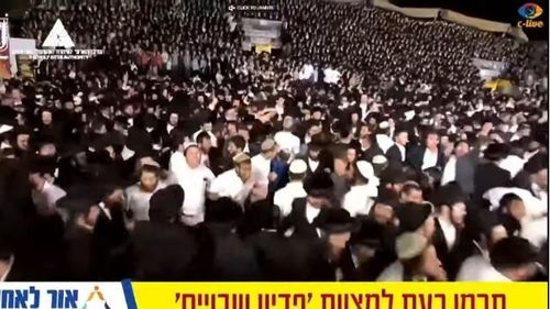 VIDEO Cel puţin 44 de morţi după o busculadă de proporții din Israel cu prilejul sărbătorii Lag Baomer