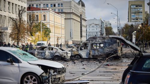 Rusia afirmă că atacul său asupra Kievului şi a altor regiuni a fost un răspuns la "actele teroriste" ucrainene