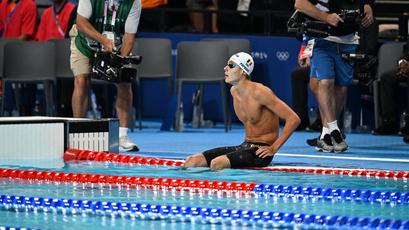 Ce urmează pentru David Popovici, proaspătul campion olimpic, după aurul de la 200 metri liber de la JO Paris 2024
