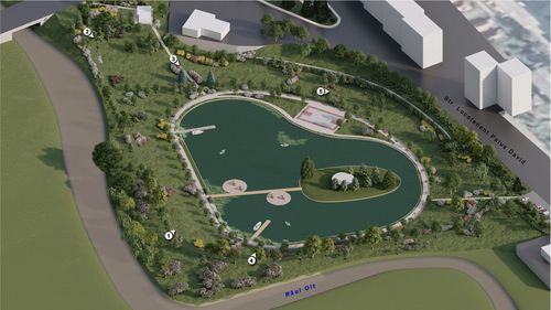 Cafenea panoramică pe o insulă din Sfântu Gheorghe / Insula de 200 mp a fost cumpărată de municipalitate cu 10 mii de euro