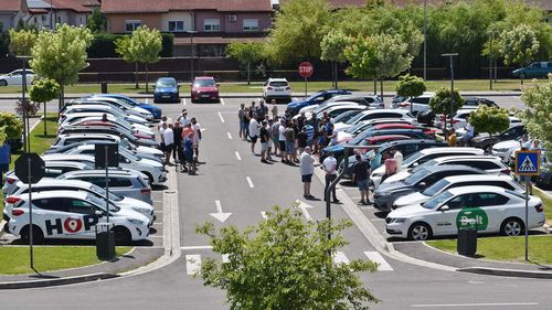 Protest al șoferilor Bolt în Oradea, pentru comisioane mai mici