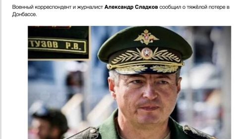 Încă un general rus a fost ucis în estul Ucrainei, potrivit presei ruse de stat