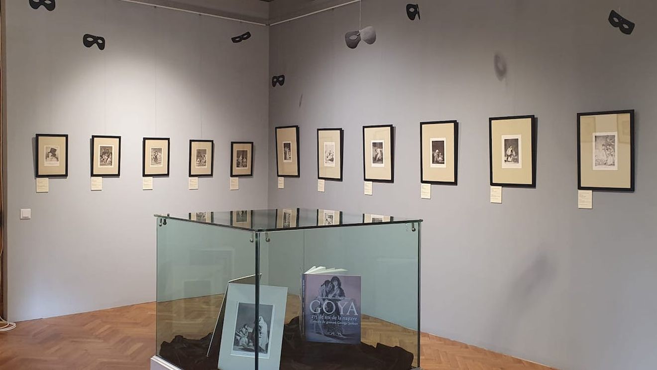 Vineri s-a deschis cea mai mare expoziție din România dedicată artiștilor Goya și Dali / E organizată de Galeria de Artă a Castelului Cantacuzino din Bușteni