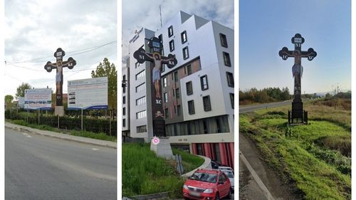 Crucile gigant au împânzit România / Sunt identice, deși le-au ridicat oameni de afaceri sau administrații diferite / Harta locurilor în care au fost amplasate a fost realizată cu ajutorul cititorilor G4Media