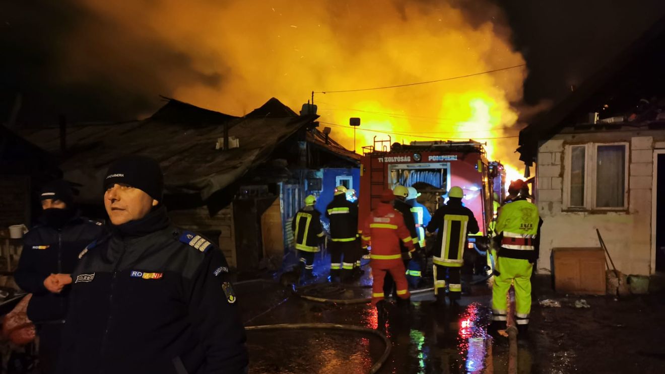 Guvernul promite ajutoare pentru familiile afectate de incendiul de la Miercurea Ciuc, în urma căruia peste 250 de oameni au rămas fără case