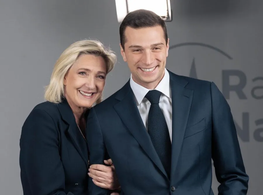 Marine Le Pen Jordan Bardella