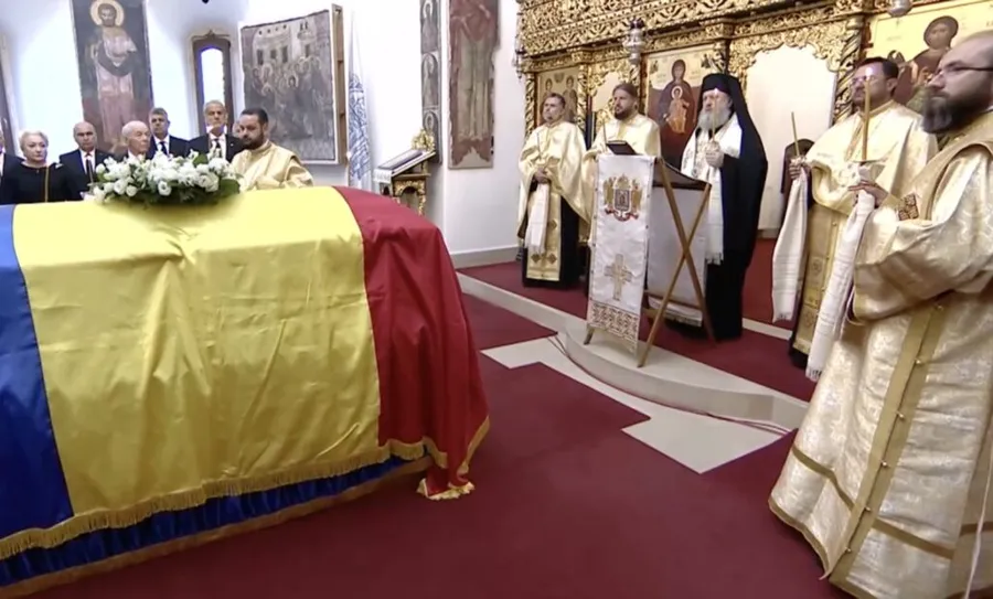 Bolojan, Năstse, Văcăroiu, la înmormântarea lui Iliescu