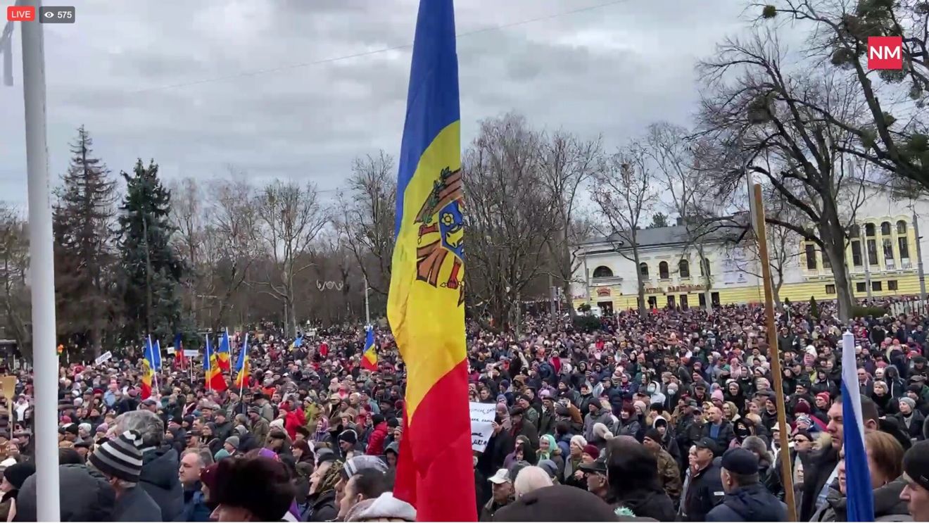 VIDEO Poliția anunță 3.600 de participanți la protestul de duminică din Republica Moldova, partidul oligarhului fugar Ilan Șor susține că au fost peste 40 de mii de oameni
