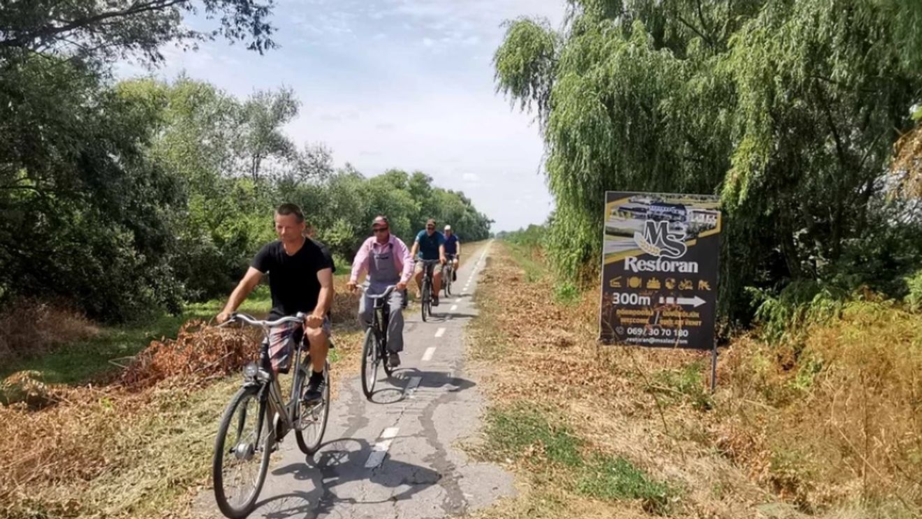FOTO Călător în Banat | Cu bicicleta, de la Timișoara la Zrenjanin. 85 de kilometri pe digul canalului Bega