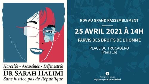 Guvernul Franței va propune modificarea legii privind lipsa răspunderii penale, după achitarea celui care a ucis-o în 2017 pe Sarah Halimi la Paris