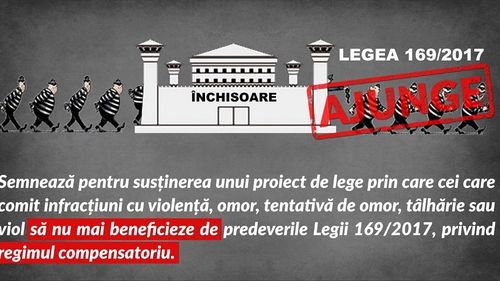 PNL a inițiat o petiție publică pentru susținerea unei legi prin care condamnații pentru fapte cu violență să nu mai beneficieze de recursul compensatoriu