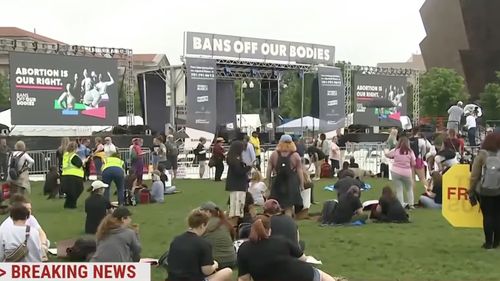 VIDEO SUA: Manifestații la Washington pentru susținerea avortului legal