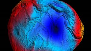 STUDIU Oamenii de știință au descoperit o primă ipoteză care să explice misterul apariției unei „găuri gravitaționale” în Oceanul Indian
