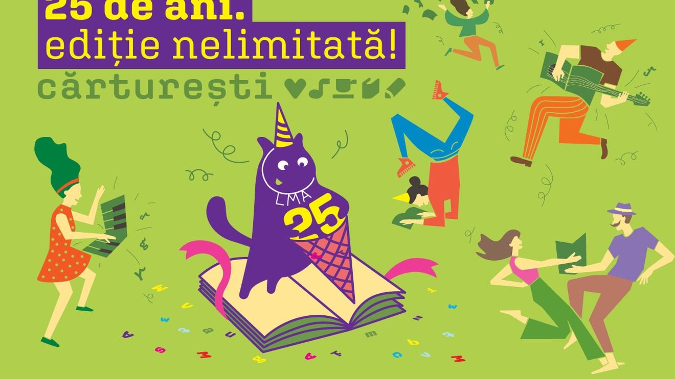 Cărturești împlinește 25 de ani. Când alegi o carte, susții un ecosistem cultural