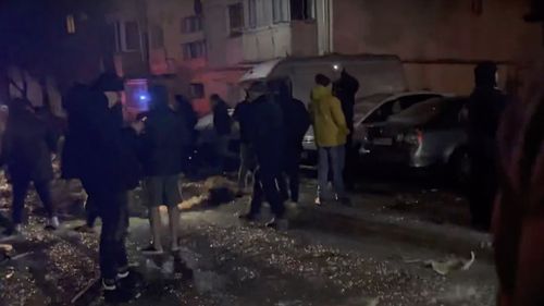 Giurgiu: Explozie într-un bloc de locuințe / Un bărbat a suferit arsuri iar 14 persoane au fost evacuate din apartamente