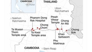 Confruntări armate continuă între Cambodgia şi Thailanda, a patra zi, în pofida unui armistiţiu propus de către Trump