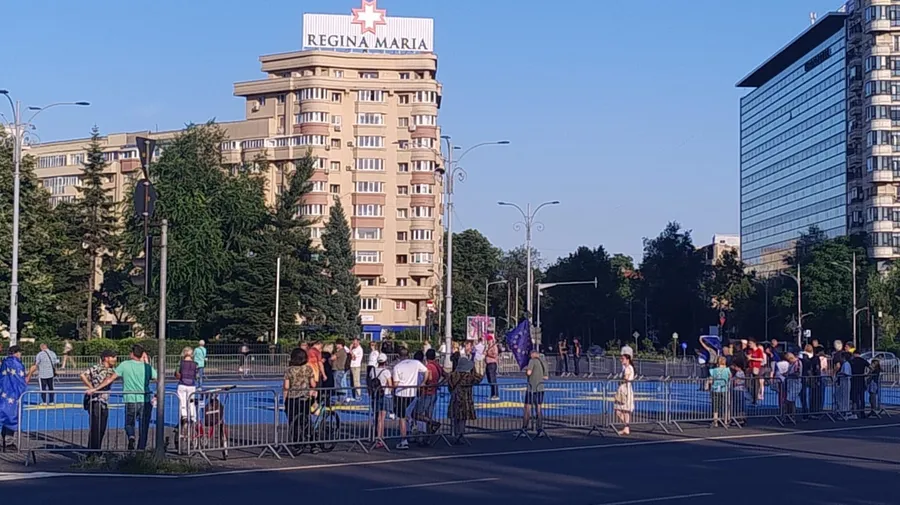 Protest Piața Victoriei 1