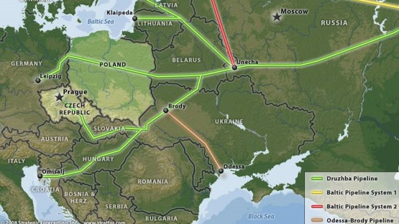 Ucraina va opri tranzitul de petrol rusesc prin conducta Drujba