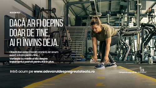 Nu pune toată greutatea pe tine. Consultă un medic specialist în gestionarea greutății. (P)