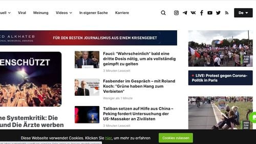 RT Deutsch, canalul susținut de Kremlin, promovează teoria conspirației și devine numărul unu pe platformele sociale înaintea alegerilor parlamentare din Germania