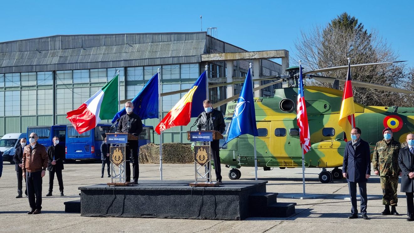 Ministrul Apărării Naţionale, Vasile Dîncu, se va întâlni miercuri cu omologul german, Christine Lambrecht, în Baza militară SUA de la Mihail Kogălniceanu