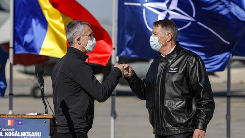 Iohannis și Dâncu cresc presiunea pe NATO pentru întărirea apărării României pe modelul aplicat în Polonia și țările Baltice: Nu putem să tolerăm să fim slabi și să fim atacați în partea vulnerabilă a Flancului Estic