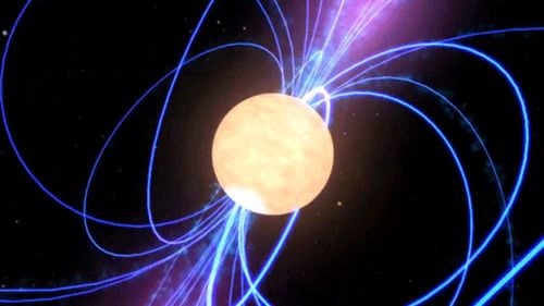 O stea neutronică rară, descoperită de o stagiară din marina Statelor Unite