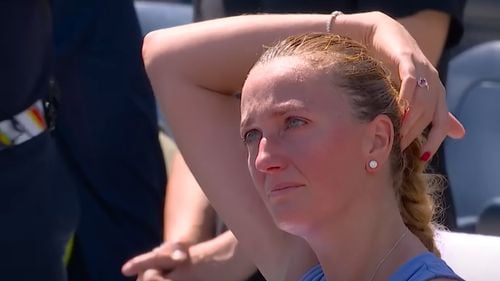 VIDEO Despărțire în lacrimi - De la glorie la neputință: Petra Kvitova a spus adio tenisului la US Open