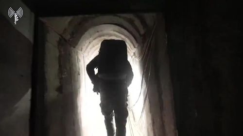 VIDEO Armata israeliană a descoperit și distrus un „tunel subteran strategic” folosit de lideri de rang înalt ai Hamas, în sudul orașului Khan Younis