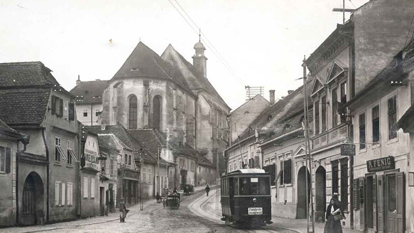 Sibienii foloseau în 1906 tramvaiul electric alimentat cu energie de la Sadu / Un milion de persoane au fost transportate în primul an de funcționare